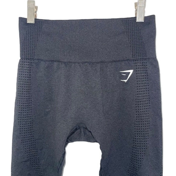 Gymshark vital leggings full high rise workout gym length dark grey women small - Picture 2 of 7